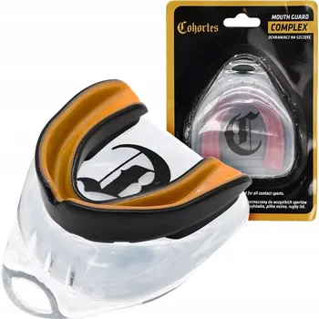 Chránič zubu Chránič zubů na horní čelist Cohortes Complex, oranžovo-černý