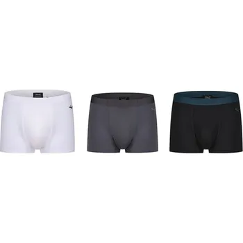 Boxerky Everlast Performance Boxers Mens Black/White/Gry Small