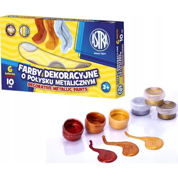 Vodová barva Barvy na plakáty Astra 6 ks x 10 ml