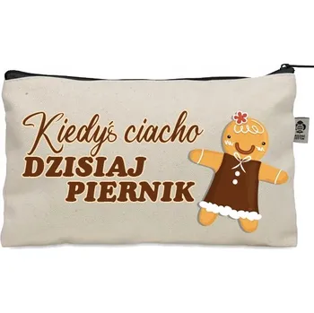 Kosmetická taška KOSMETICKÁ TAŠTIČKA béžová k NAROZENINÁM PERNÍKOVÁ STAŘEŠINA dárek KO_318