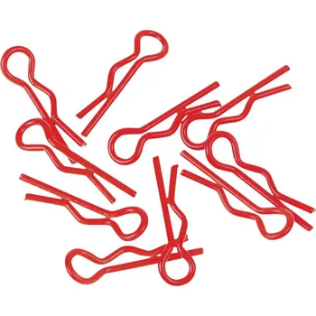 RC náhradní díl XCeed 1:10 karoserie s otvory pro svorky červená (fluorescenční) 1 ks