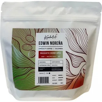 Káva KÁVOHOLIK Kolumbia, Edwin Norena, Malolactic Apple Cherry, 200g
