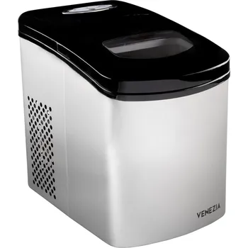 Výrobník ledu Výrobník ledu VENEZIA IM18 stříbrný/šedý 120 W