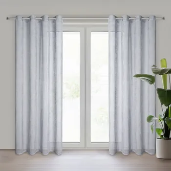 Záclona NELI z šenilové síťoviny, nevyžaduje žehlení