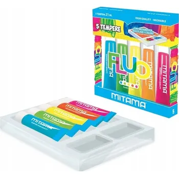 Výtvarná barva Temperové barvy Mitama 5 ks