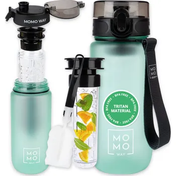 Láhev Láhev na vodu SOXO lahev na pití světle zelená