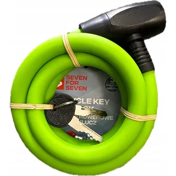 Zámek na kolo Zámek na kolo lankový Seven for 7 250129-BGR 120 cm