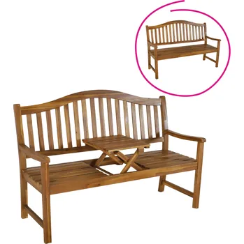Zahradní lavice Tempo kondela TAIMA Zahradní lavička se stolkem, akáciové dřevo, TAIMA Akácie