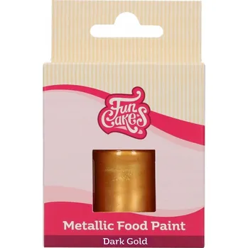 Potravinářské barvivo Tekuté barvivo Fun Cakes 30 ml 1 ks zlaté