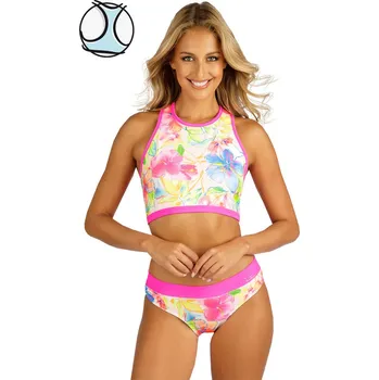 Dámské plavky Plavkový sportovní top bez výztuže 6E340 LITEX 36