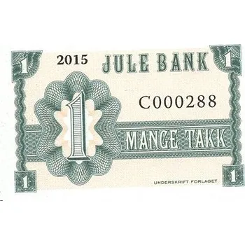 JULE BANK. 1 takk 2015.
