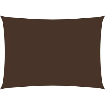 Stínicí plachta vidaXL Stínící plachta oxfordská látka obdélníková 2 x 4,5 m hnědá