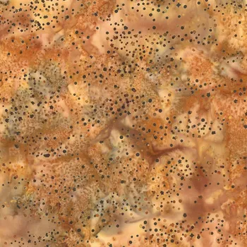 Hoffman 3379-308 bali batika hnědá bavlněná látka