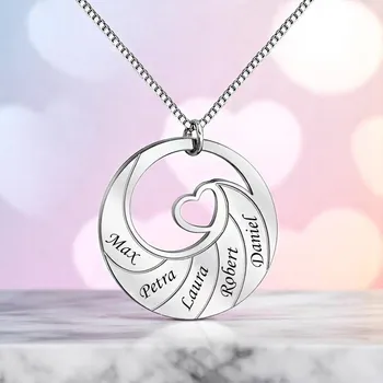 Přívěsek Přívěsek s řetízkem z chirurgické oceli Rainbow srdce