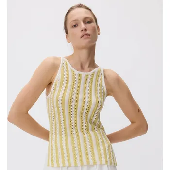 Dámské tričko Reserved - Top s ažurou - vícebarevná - 490GE-MLC - 490GE-MLC-XS