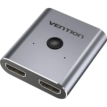 Anténní zesilovač Vention 2-Port HDMI Bi-Direction Switcher Silver