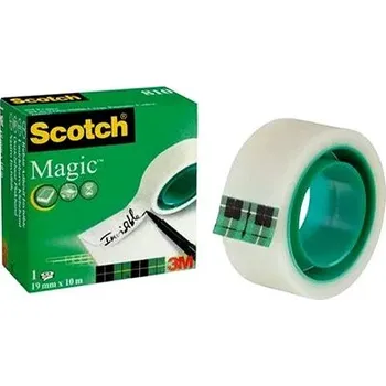 Lepicí páska SCOTCH Magic 19 mm x 10 m, neviditelná na papíře
