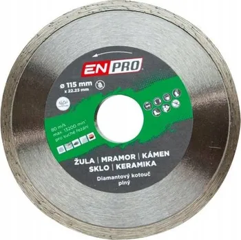 Řezný kotouč Diamantový kotouč diamantový kotouč Enpro Ø 115 x 1,2 x 22,3 mm, ENPRO
