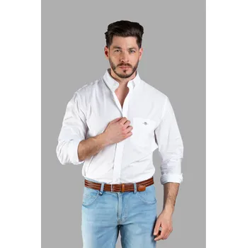 KOŠILE GANT REG CLASSIC POPLIN SHIRT WHITE