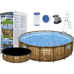 Bazén Bestway Rattan Swim Vista 488 x 122 cm 56725