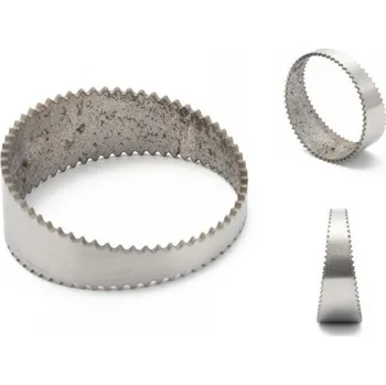 Úhloměr RACES Pilový zub z nerezové oceli výfuk koláčový úhelník - 76mm