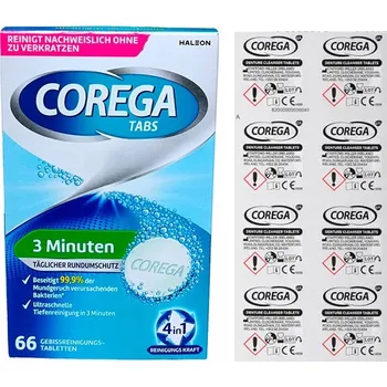 Péče o zubní náhradu Corega Tabs Čisticí tablety na zubní protézy 30 ks