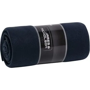 Dětská deka JN1901 fleecová deka tmavě modrá