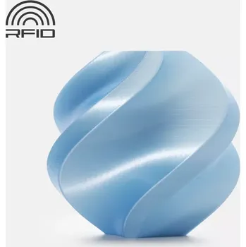 Filament Bambu Lab filament PLA Silk+, 1kg with spool | Baby Blue