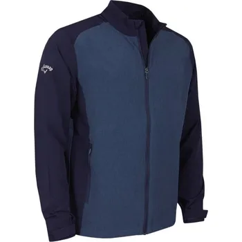 Pánská větrovka Callaway bunda Legacy Logo Block - modro bílá: Pánské XL