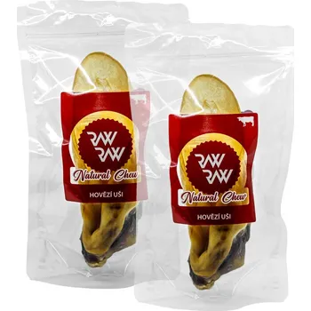 Raw Raw Natural Chew Hovězí uši 2x 1ks