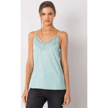 Modalinda Fashion Top-AI-TP-6011.13P Barva: Zelená, Velikost: S
