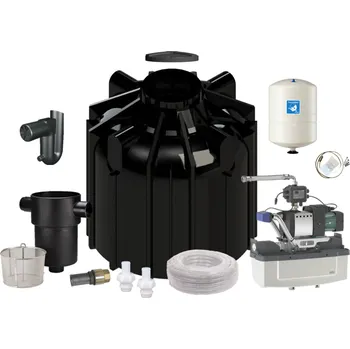 nádrž Gera Tec - Nautilus Sada HOME - nádrž GLOBE 8300 s jednotkou WILO Rain-1