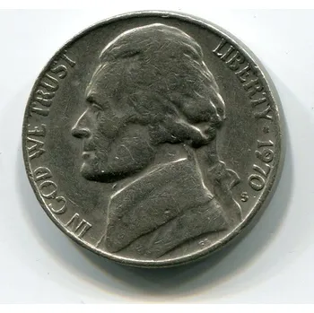 USA. 5 cents 1970/S. KM-192