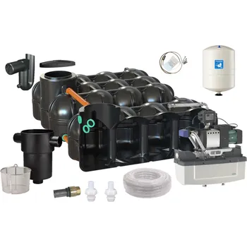 nádrž Gera Tec - Nautilus Sada HOME - nádrž HUDSON 10000 s jednotkou WILO Rain-1