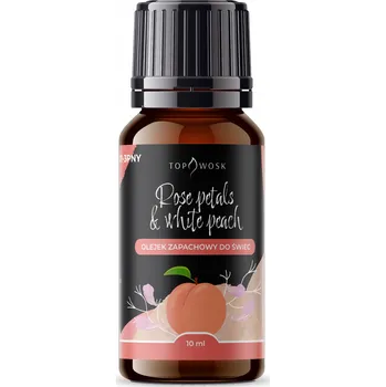 Vonný olej TopWosk Rose Petals & White Peach 10 ml