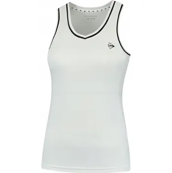 Dámské tričko DÁMSKÉ TRIČKO DUNLOP CLUB TANK WOMEN WHITE S