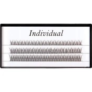 Umělé řasy Jednotlivé řasy trsy V-Type Light 0.07 C 9mm