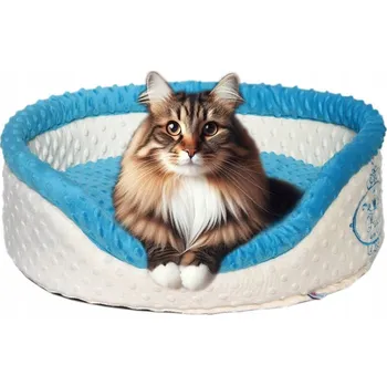 Pelíšek pro psa PRO KOČKY PELÍŠEK , BOUCHA, POTAH KOTEC POLŠTÁŘ , KOČKA 55x18x39