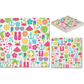 Papírový ubrousek Papírový ubrousek čtvercový 33 cm x 33 cm