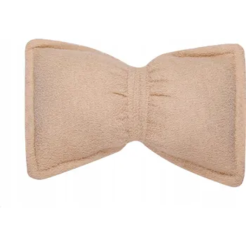 Polštář Polštář s mašle z buklé ecru o rozměrech 40x50 cm