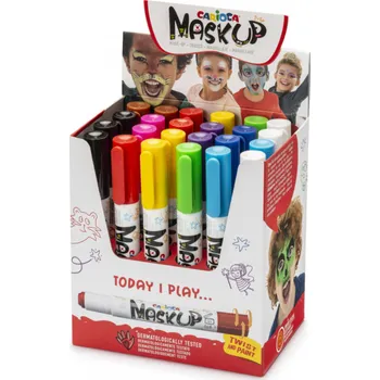 Výtvarná barva Carioca Mask Up barvy na obličej více barev Barevná varianta: Světle modrá