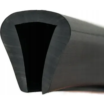 Brzdová hadice HRANOVÁ TĚSNICÍ GUMA B-307 TYP U PRO FORMA 7-7,5MM UNIVERZÁLNÍ KS=METR PVC