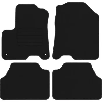 autokoberec Kobercové rohože Edecor velurové 4 ks