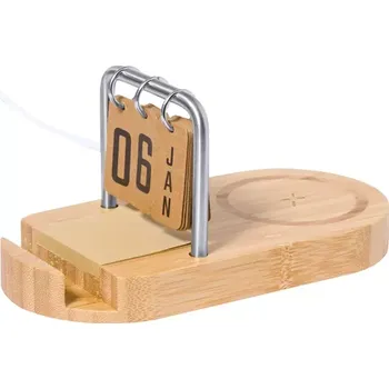 Faylo multifunkční bezdrátová nabíječka - přírodní - AP734157