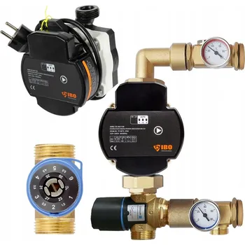 rozdělovač topení Mísicí sada pro rozdělovač s čerpadlem IBO PWM a ventilem AFRISO 2,5 m³/h