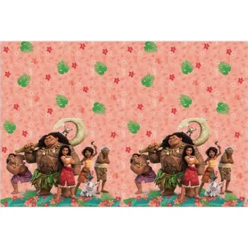 Party dekorace Plastový ubrus Odvážná Vaiana 120 x 180 cm