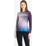 Tričko Horsefeathers W Quantum Ls Bike Jersey Iris Fade Out L