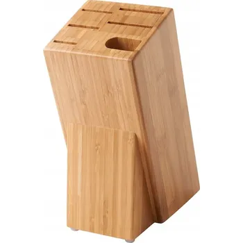 IKEA blok na nože HYVLA bambus 10x25 cm na 5 nožů