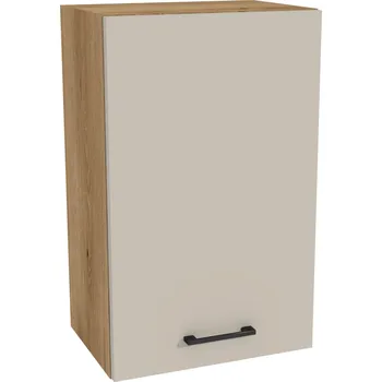 Kuchyňská skříňka Horní kuchyňská skříňka 45/72 CAPRI, korpus Dub Evoke, dvířka Kašmír Mat