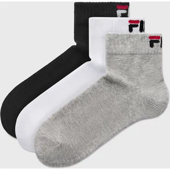 3PACK Ponožky FILA kotníkové